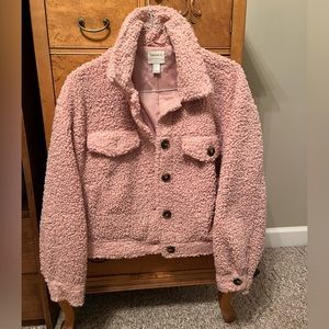 Forever 21 | Contemporary | Teddy Coat Pink - Size L
